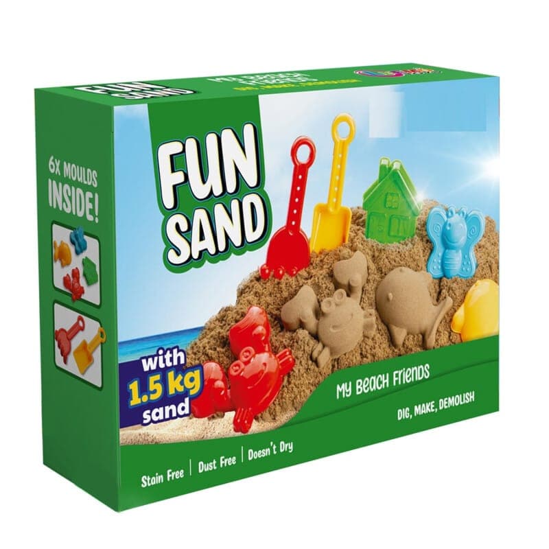 Kinetic Fun Sand & Beach Moulds