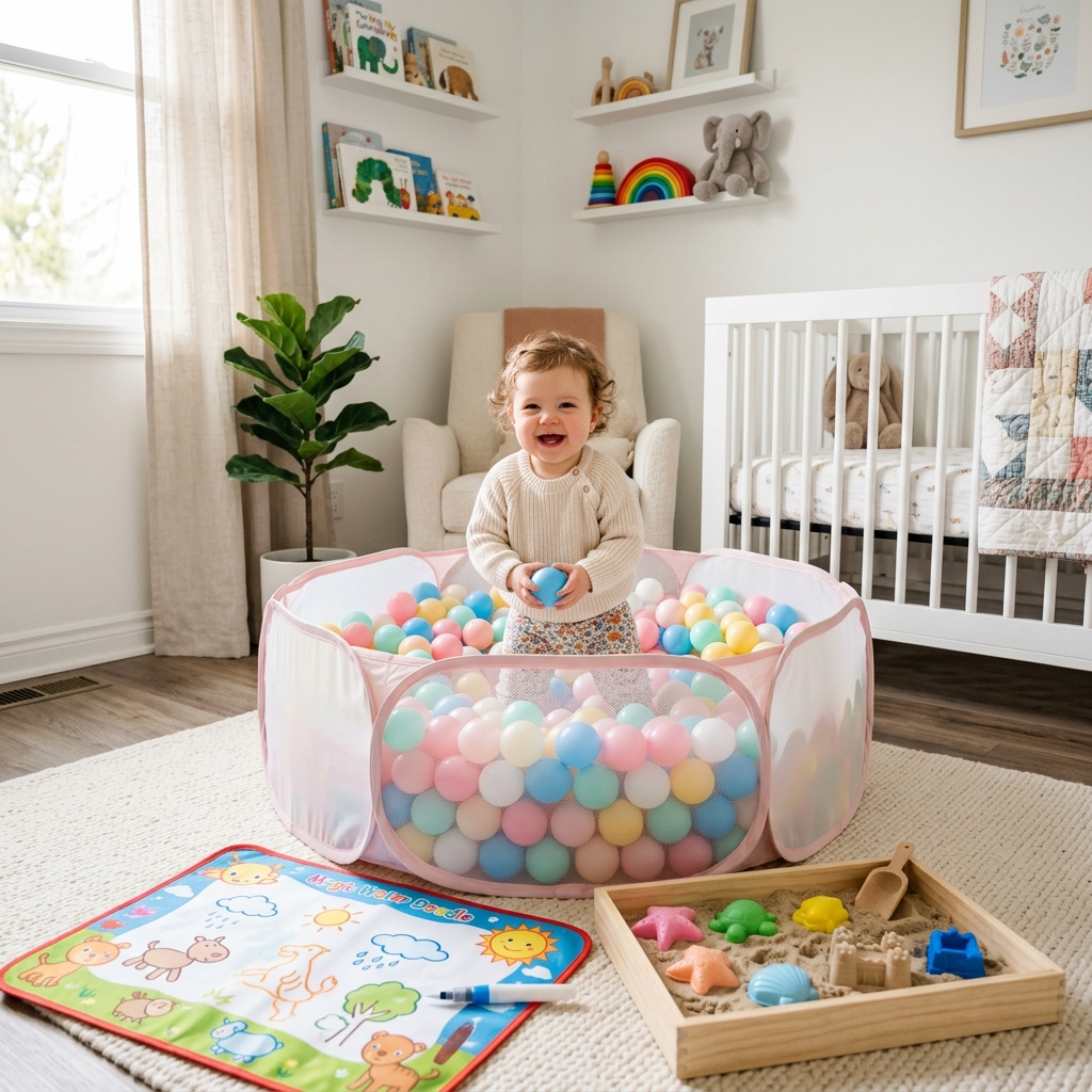 Early sensory ball pit nursery